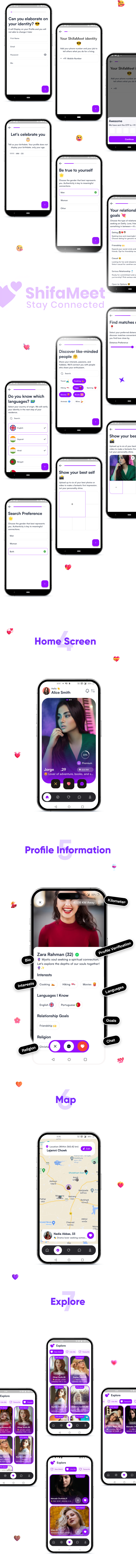 Shifa-Meet- Complete Social Dating Mobile App | Online Dating | Match, Chat & Video Dating | Dating App - 4
